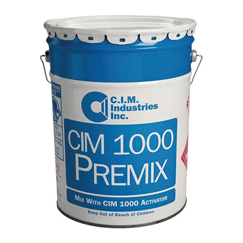 CIM 1000 Pail bucket and activator 5 gal waterproofing topcoat