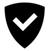 badge with a check mark
